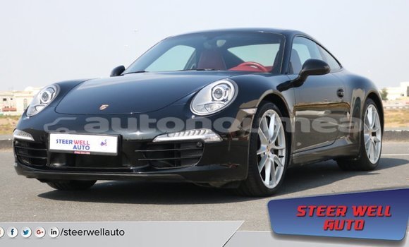 Buy Import Porsche 911 Black Car in Import - Dubai in Iles
