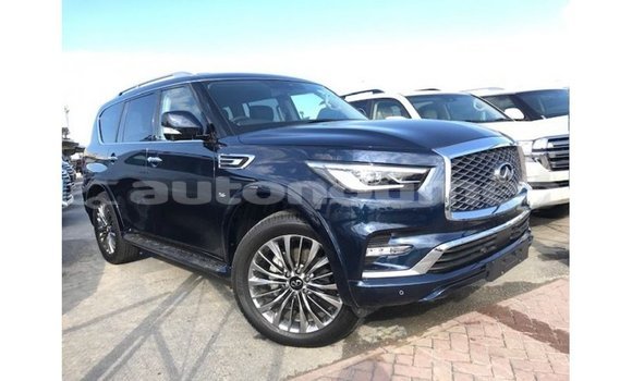 Buy Import Infiniti Q Blue Car in Import - Dubai in Iles