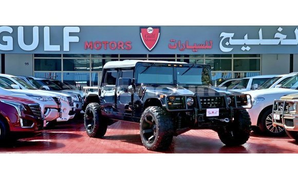 Buy Import Hummer H1 Black Car in Import - Dubai in Iles
