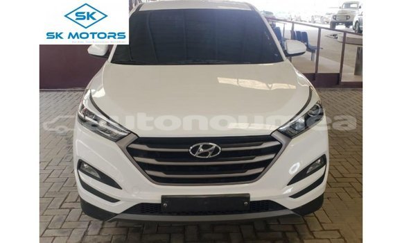 Buy Import Hyundai Tucson White Car in Import - Dubai in Iles