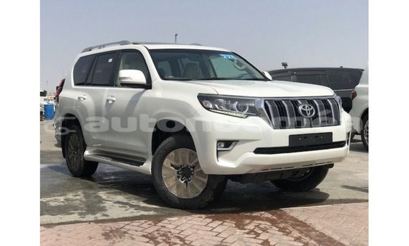 Buy Import Toyota Prado White Car in Import - Dubai in Iles