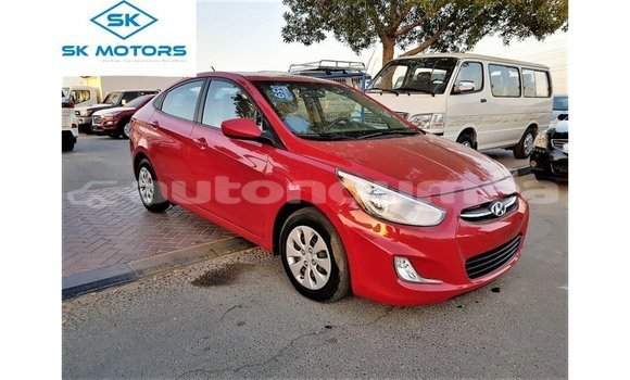 Buy Import Hyundai Accent Red Car in Import - Dubai in Iles