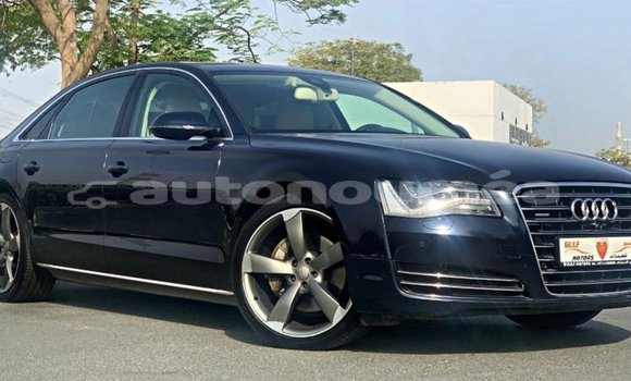 Buy Import Audi A8 Blue Car in Import - Dubai in Iles