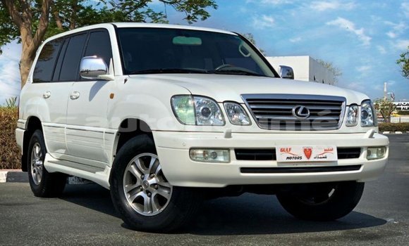 Buy Import Lexus LX White Car in Import - Dubai in Iles