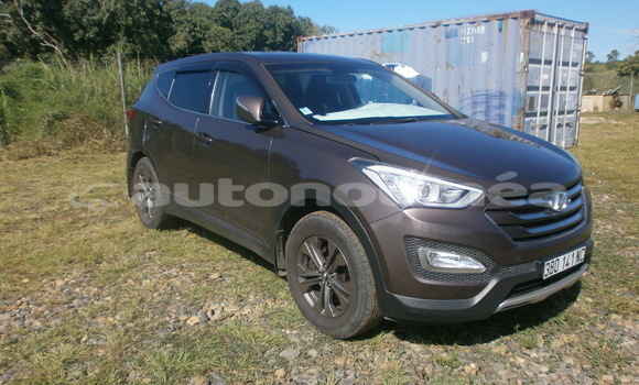 Acheter Occasion Voiture Hyundai Santa Fe Marron à Kone, Nord