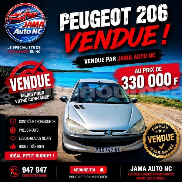 Big with watermark peugeot 206 sud noumea 5036