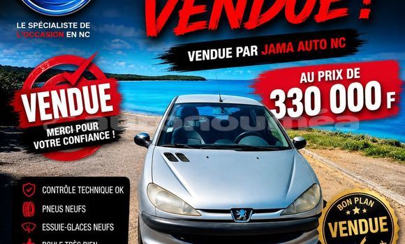 Acheter Occasion Voiture Peugeot 206 Gris à Noumea, Sud