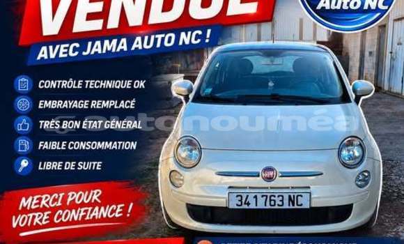 Buy Used Fiat 500 White Car in Noumea in Sud