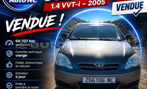Acheter Occasion Voiture Toyota Corolla Gris à Noumea, Sud