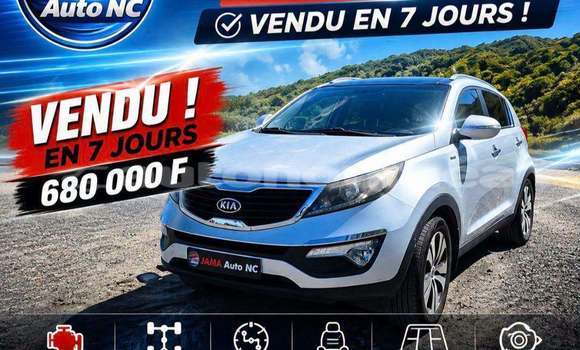 Acheter Occasion Voiture Kia Sportage Blanc à Noumea, Sud