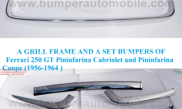 Medium with watermark 1 ferrari 250 gt coup%c3%a9 cabriolet pininfarina s2 1956 1964 bumper and grill frame 5