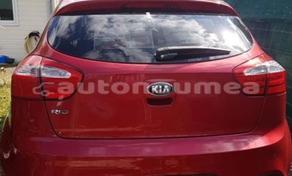 Buy Used Kia Rio Red Car in Bouloupari in Sud