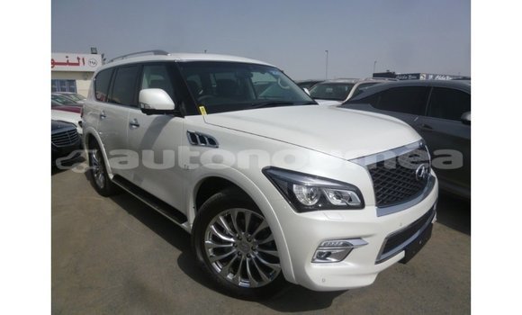 Buy Import Infiniti Q White Car in Import - Dubai in Iles